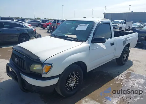 2002 Toyota Tacoma z USA, uszkodzony, nr VIN 5TENL42N12Z893604